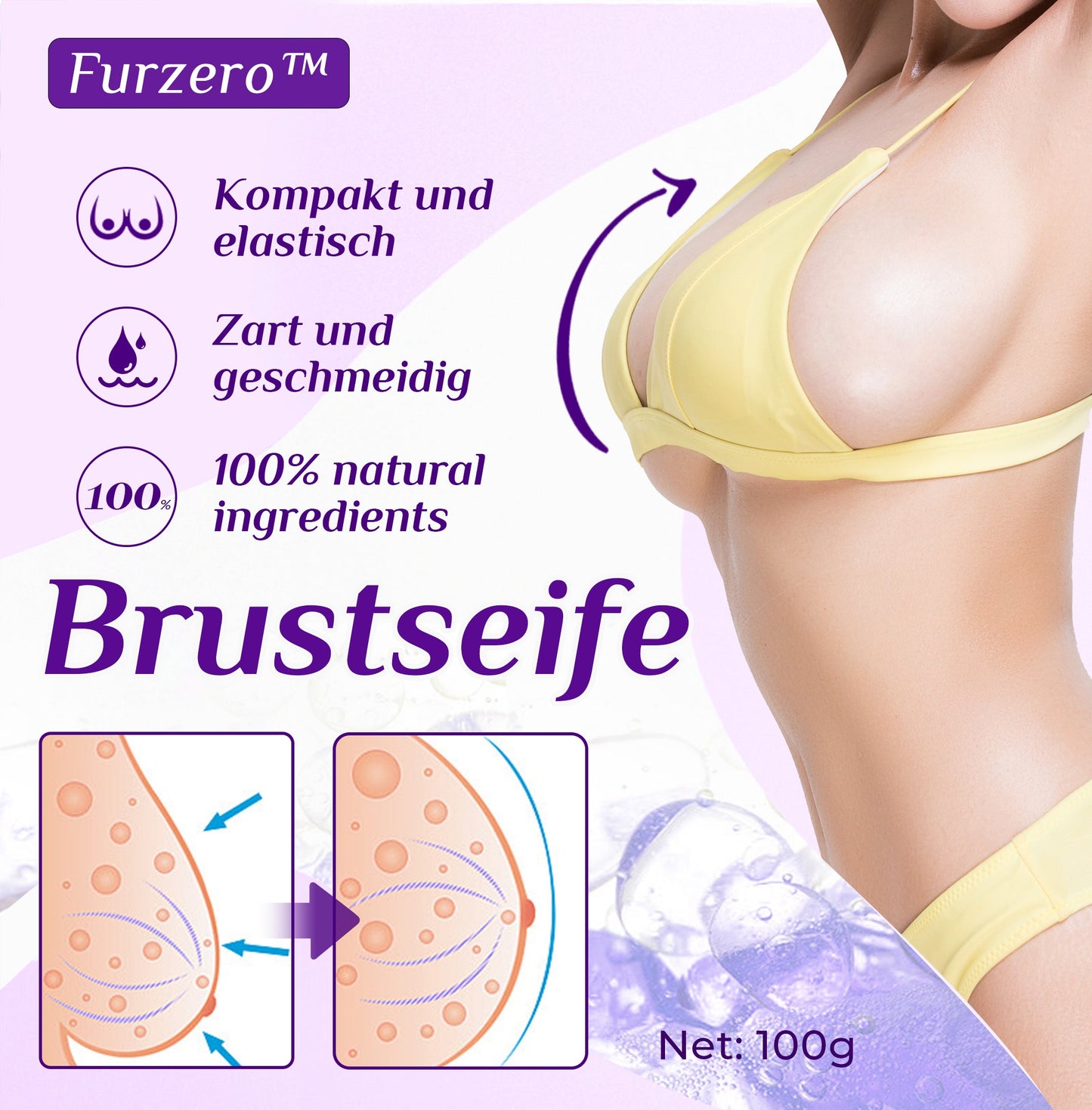 Furzero™ Natural Size Up Bust Health Seife